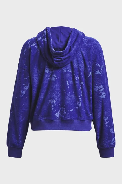Жіноче синє худі Journey Terry Hoodie Under Armour XS 1376915-468 - зображення 6
