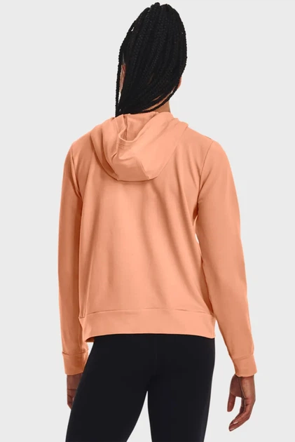 Жіноче персикове худі Rival Terry Hoodie Under Armour S 1369855-868 - изображение 3