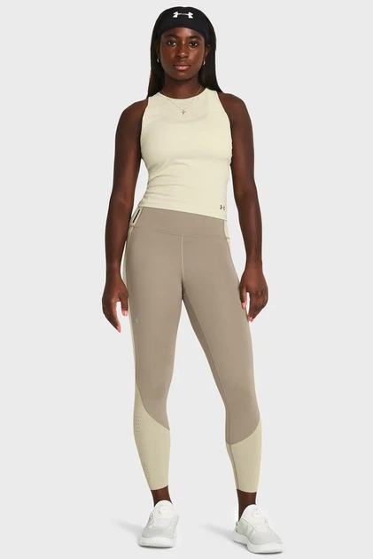 Жіночий бежевий топ Vanish Elite Vent Tank Under Armour L 1383653-273 - Фото 2 Жіночий бежевий топ Vanish Elite Vent Tank Under Armour L 1383653-273 - изображение 2