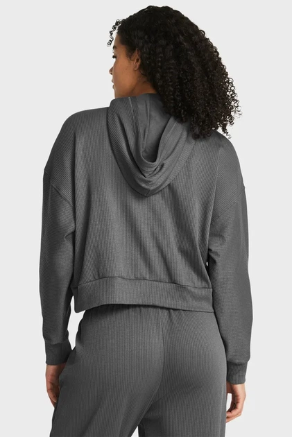 Жіноче сіре худі Journey Rib OS Hdy Under Armour M 1382732-025 - Фото 2 Жіноче сіре худі Journey Rib OS Hdy Under Armour M 1382732-025 - изображение 2
