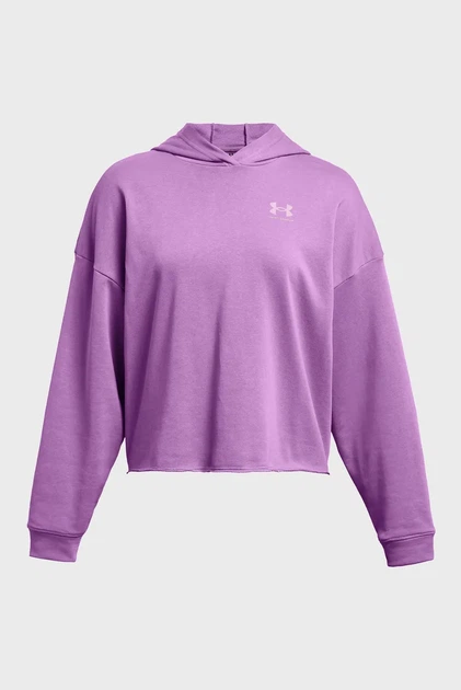 Жіноче фіолетове худі UA Rival Terry OS Hoodie Under Armour MD 1382736-560 - Фото 3 Жіноче фіолетове худі UA Rival Terry OS Hoodie Under Armour MD 1382736-560 - изображение 3