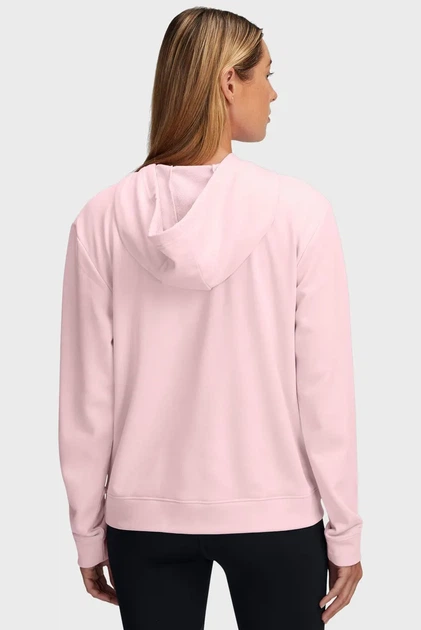 Жіноче рожеве худі UA Rival Terry Hoodie Under Armour XS 6005511-647 - Фото 2 Жіноче рожеве худі UA Rival Terry Hoodie Under Armour XS 6005511-647 - зображення 2