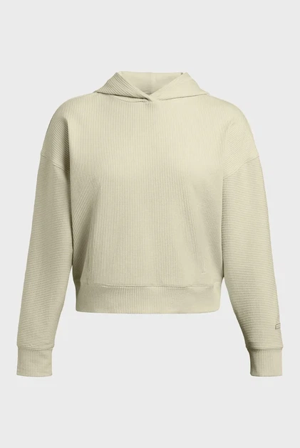 Жіноче бежеве худі Journey Rib OS Hdy Under Armour L 1382732-273 - изображение 4