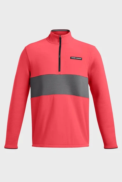 Чоловіча коралова спортивна кофта UA Storm Daytona HZ Under Armour XXL 1379723-814 - изображение 5
