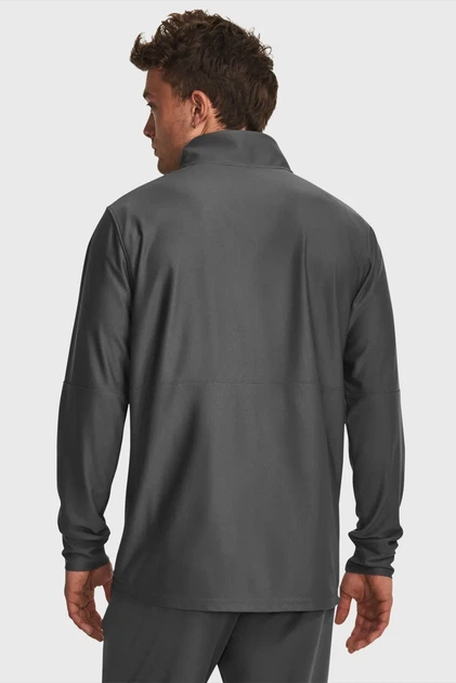 Чоловіча темно-сіра спортивна кофта UA M's Ch. Track Jacket Under Armour MD 1379494-025 - Фото 3 Чоловіча темно-сіра спортивна кофта UA M's Ch. Track Jacket Under Armour MD 1379494-025 - изображение 3