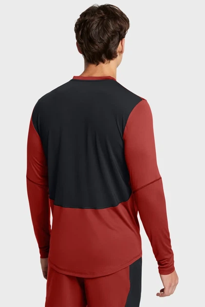 Чоловічий червоний лонгслів UA M's Ch. Pro LS Jersey Under Armour S 1387161-840 - Фото 2 Чоловічий червоний лонгслів UA M's Ch. Pro LS Jersey Under Armour S 1387161-840 - изображение 2