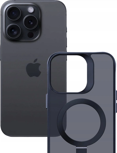 Панель 3MK Smoke Case Mag&Stand для iPhone 16 Pro Max (5903108597234) - зображення 2