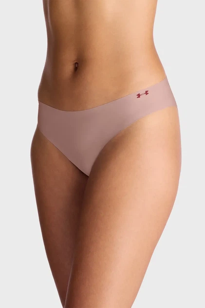 Жіночі трусики (3 шт) UA PURE STRETCH NO SHOW BIKINI-SOLID 3PK Under Armour S 1383897-673 - Фото 4 Жіночі трусики (3 шт) UA PURE STRETCH NO SHOW BIKINI-SOLID 3PK Under Armour S 1383897-673 - изображение 4