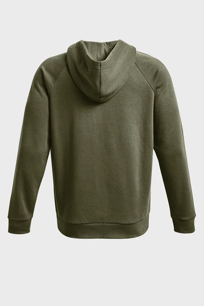 Чоловіче зелене худі UA Rival Fleece FZ Hoodie Under Armour XXL 1379767-390 - Фото 6 Чоловіче зелене худі UA Rival Fleece FZ Hoodie Under Armour XXL 1379767-390 - изображение 6