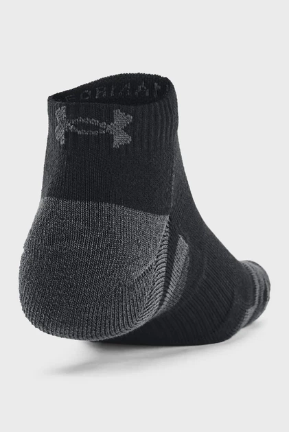 Чорні шкарпетки (3 пари) UA Performance Tech 3pk Low Under Armour L 1379504-001 - зображення 4