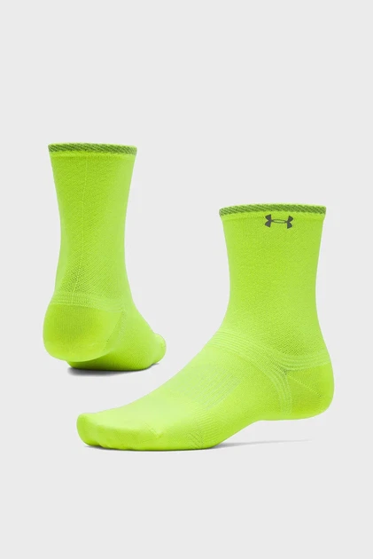 Салатові носки UA Velociti Lite 1pk Crew Under Armour XL 6009334-731 - Фото 3 Салатові носки UA Velociti Lite 1pk Crew Under Armour XL 6009334-731 - зображення 3