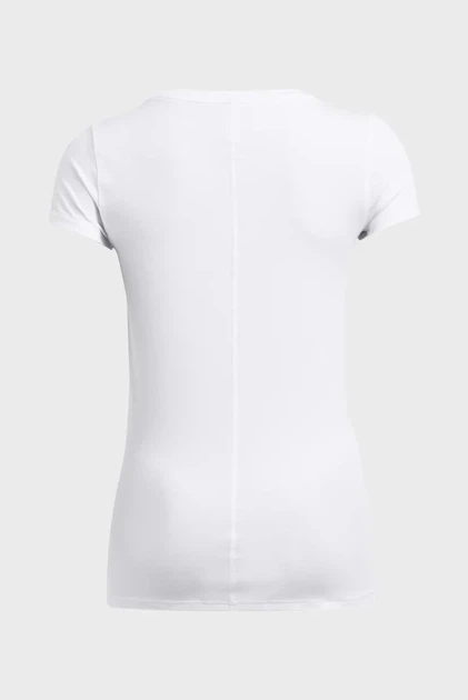 Жіноча біла футболка Tech Mesh SS Under Armour L 1328964-102 - Фото 4 Жіноча біла футболка Tech Mesh SS Under Armour L 1328964-102 - изображение 4
