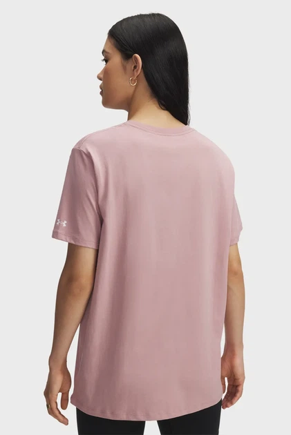 Жіноча пудрова футболка Rival OS Campus Tee Under Armour XL 6007883-673 - изображение 2
