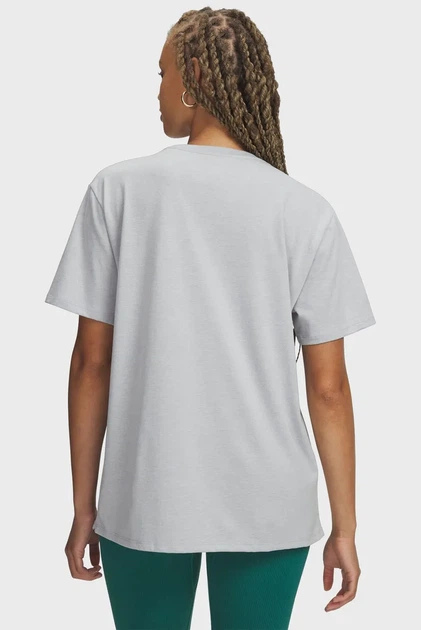 Жіноча сіра футболка Rival OS Campus Tee Under Armour XL 6007883-012 - изображение 2