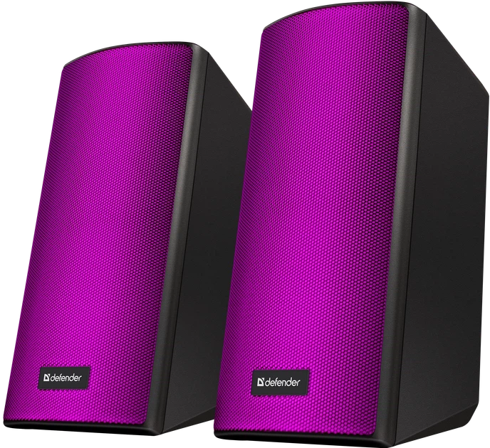 Акустична 2.0 система Defender Spitfire 6W, Bluetooth/light, USB powered Black (65047) - Уценка - изображение 2