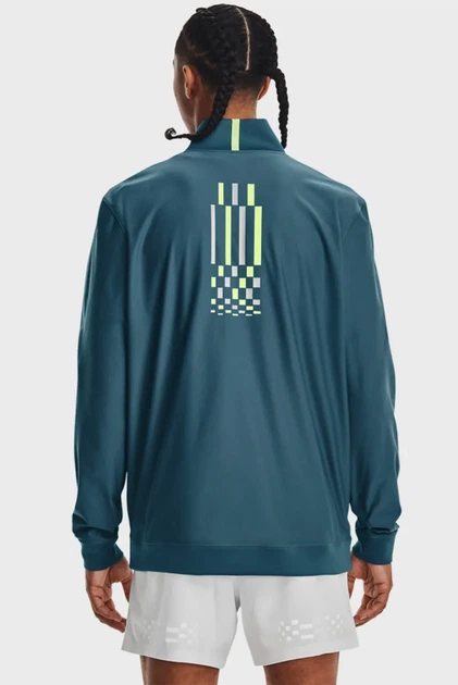 Чоловічий синій анорак UA RUN ANYWHERE PULLOVER Under Armour S 1376502-414 - изображение 3