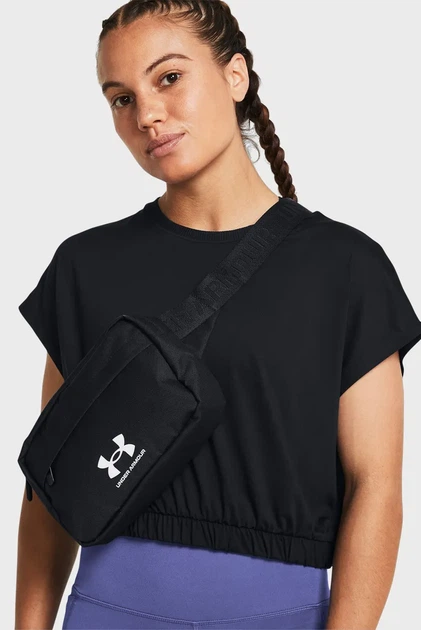 Чорна поясна сумка UA Loudon Lite WB Xbody Under Armour OSFM 1381914-001 - зображення 2