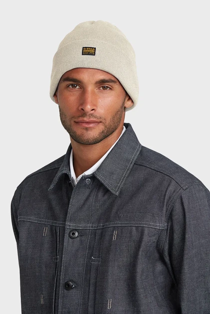 Чоловіча бежева шапка Fisherman G-Star RAW PC D24321,D167 - изображение 2