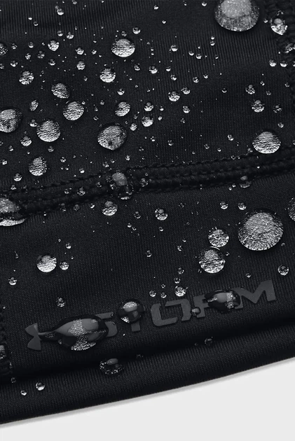 Чоловіча чорна шапка UA Storm Launch Beanie Under Armour OSFM 1365923-001 - зображення 2