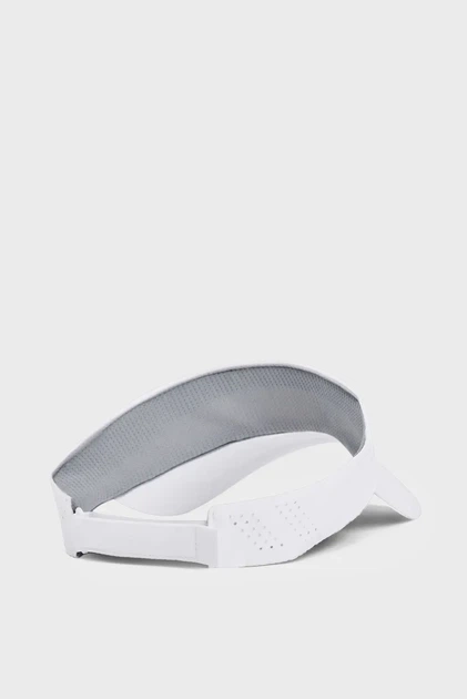 Жіночий білий козирок W Iso-chill Launch Visor Under Armour OSFM 1383480-100 - изображение 3
