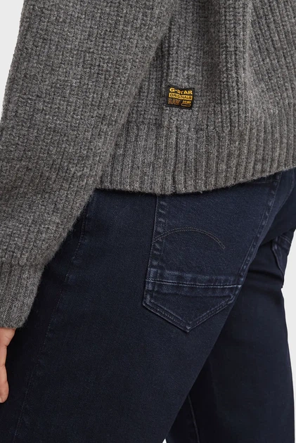 Жіночй сірий вовняний кардиган Cable G-Star RAW XS D27729,D770 - изображение 5