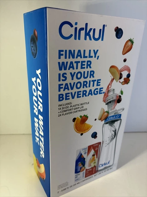 Стартовий набір Cirkul Starter Kit пляшка 650 мл + 2 смаків - Фото 5 Стартовий набір Cirkul Starter Kit пляшка 650 мл + 2 смаків - зображення 5