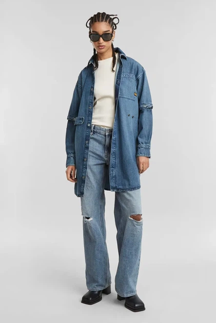 Жіночі блакитні джинси Judee Loose Wmn G-Star RAW 28-32 D22889,D776 - зображення 2