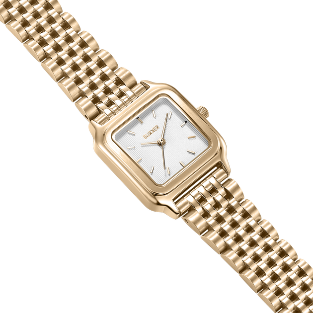 Жіночий Годинник Burker Watches Macy Біло-Золотий - изображение 2