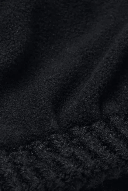 Жіноча чорна шапка W Halftime Cable Knit Beanie Under Armour OSFM 1386639-001 - изображение 3