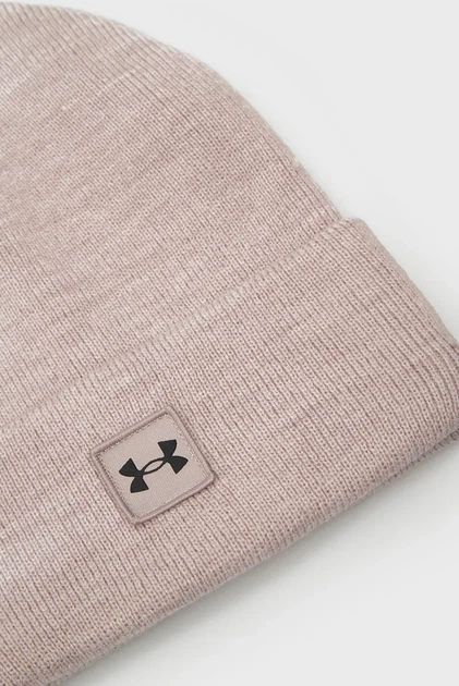Чоловіча пудрова шапка Halftime Cuff Under Armour OSFM 1373155-015 - зображення 3