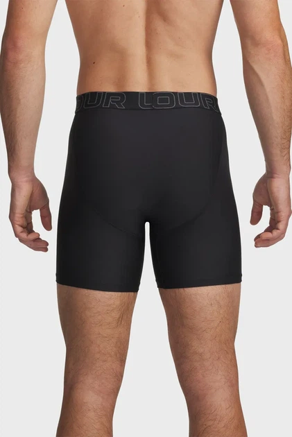 Чоловічі чорні боксери (2 шт.) UA PERFORMANCE POUCH Under Armour MD 6011474-001 - Фото 3 Чоловічі чорні боксери (2 шт.) UA PERFORMANCE POUCH Under Armour MD 6011474-001 - зображення 3