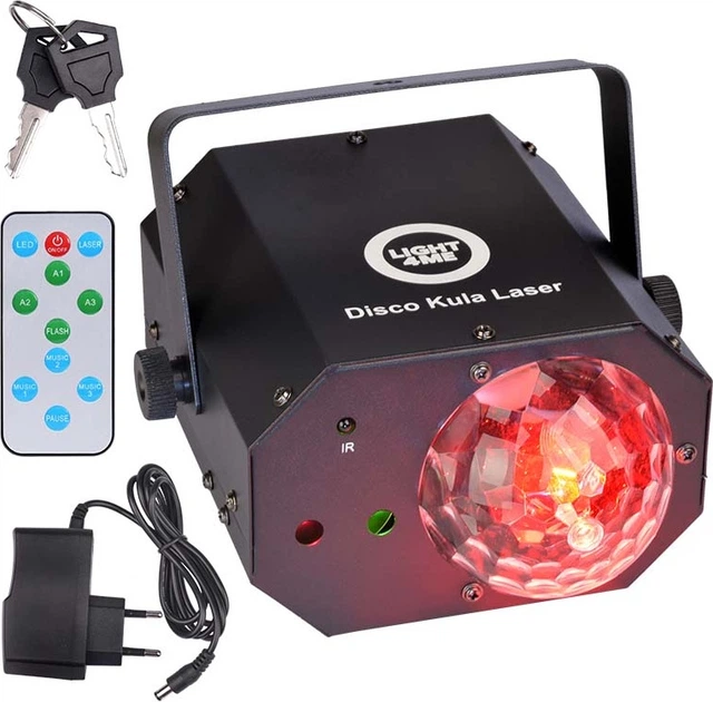 Efekt świetlny Light4Me DISCO KULA LASER (5908249804906) - obraz 7