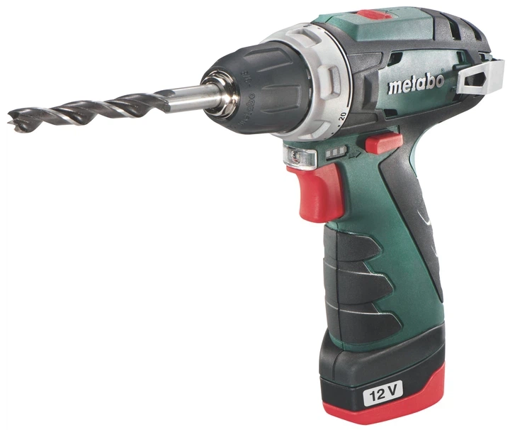 Аккумуляторная дрель-шуруповерт Metabo PowerMaxx BS Basic (600984500) + 2АКБ Li-Power + ЗУ LC 24 - изображение 3