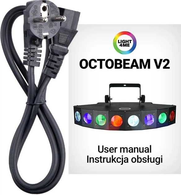 Efekt świetlny Light4Me Octobeam V2 (5908249812666) - obraz 9