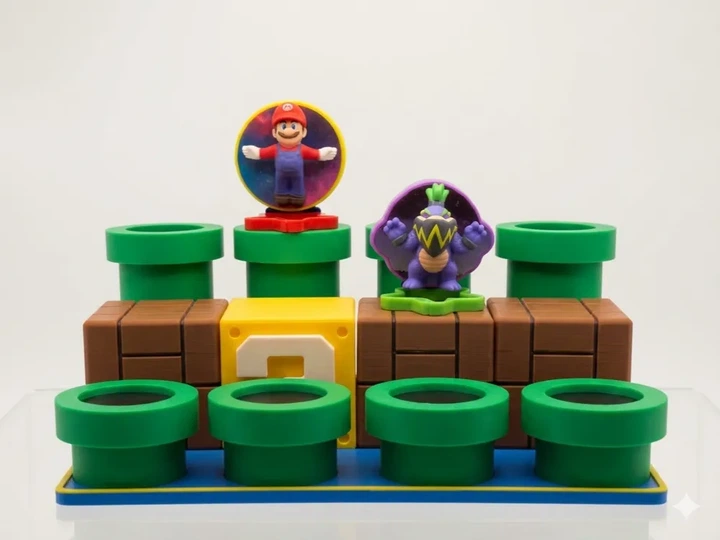 Поличка-стенд Super Mario Galaxy з McDonald’s - Фото 1 Поличка-стенд Super Mario Galaxy з McDonald’s - изображение 1