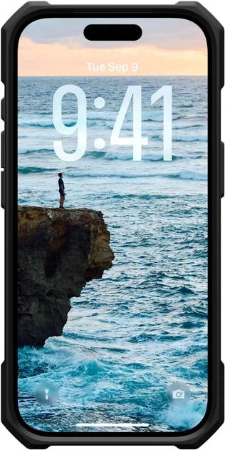 Чохол Urban Armor Gear Essential Armor MagSafe для Apple iPhone 17 Pro Black (840283922855) - зображення 2