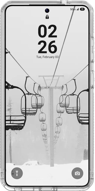 Чохол Urban Armor Gear Plyo MagSafe для Samsung Galaxy S26 Ultra Ice/Silver (214539114333) - зображення 2