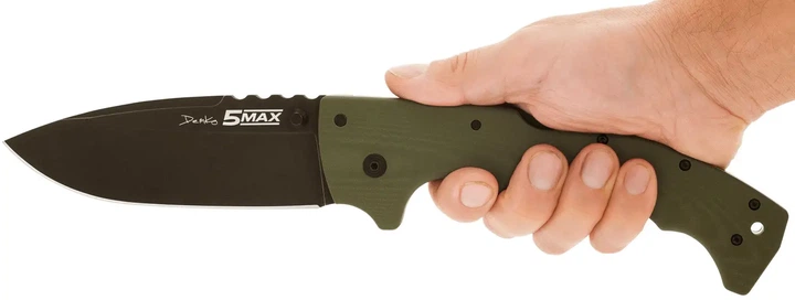 Ніж Cold Steel 5-Max Dark Green - зображення 8