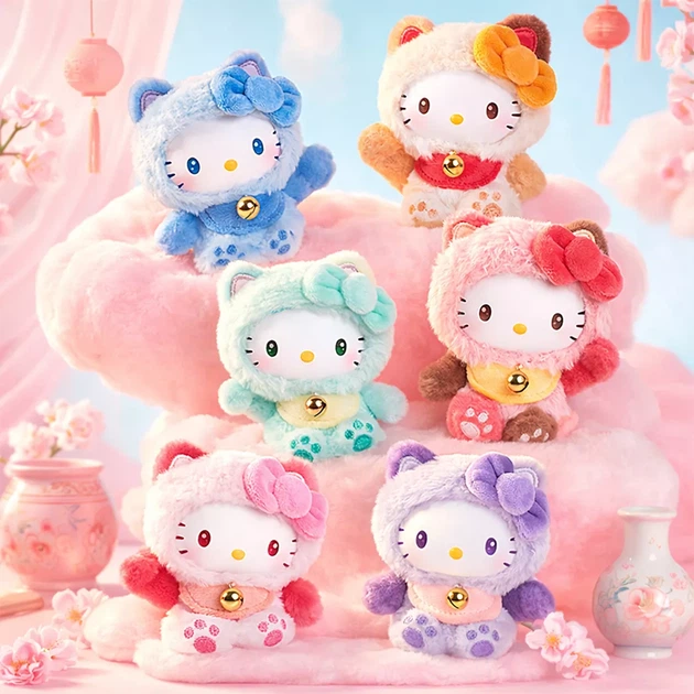 Мягкая игрушка-сюрприз на клипсе Pop Top Hello Kitty Сказочные желания (25MR-017) - изображение 2