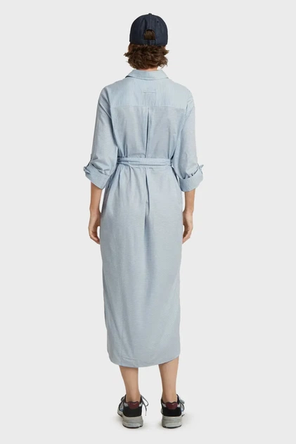 Жіноче блакитне плаття біля смужку Long Shirt Dress Wmn G-Star RAW XS D24625,D592 - Фото 2 Жіноче блакитне плаття біля смужку Long Shirt Dress Wmn G-Star RAW XS D24625,D592 - зображення 2