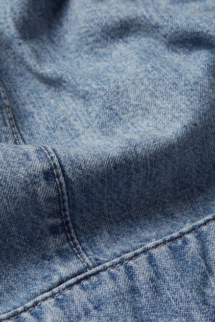 Жіноче блакитне джинсове плаття Macro Balloon G-Star RAW S D26286,D539 - зображення 5
