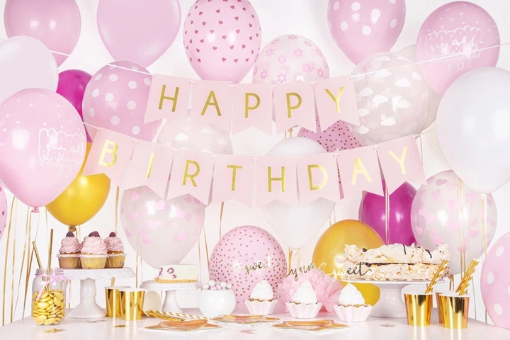 Balony PartyDeco Pastel Kropki Baby 30 cm Różowe 50 szt (5901157492425) - obraz 3
