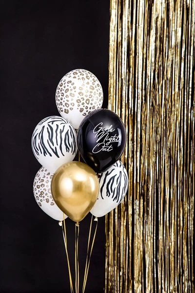 Balony PartyDeco Pastel Pure Cętki 30 cm Białe 50 szt (5900779180161) - obraz 2