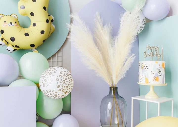 Balony PartyDeco Pastel Pure Cętki 30 cm Białe 50 szt (5900779180161) - obraz 3