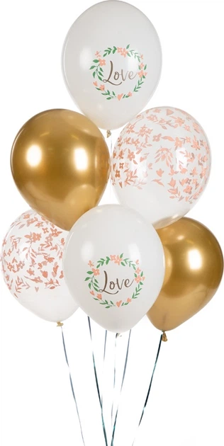 Balony PartyDeco Love 30 cm 50 szt (5900779197121) - obraz 2
