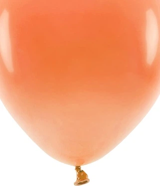 Повітряні кульки PartyDeco Eco пастельні 30 см Помаранчеві 100 шт (5900779134225) - зображення 2