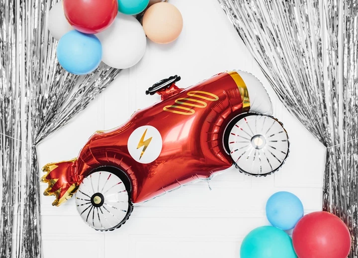 Повітряні кульки PartyDeco Eco пастельні 30 см Червоні 100 шт (5900779134348) - зображення 6