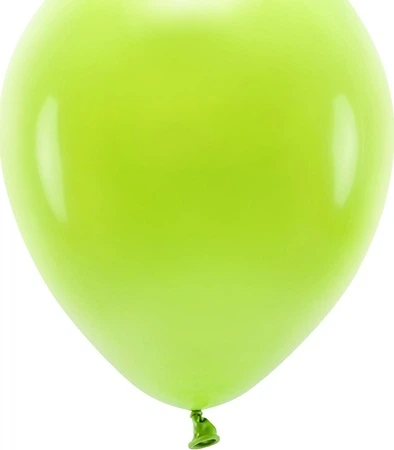 Повітряні кульки PartyDeco Eco пастельні 30 см Зелені яблуко 100 шт (5900779134669) - зображення 2
