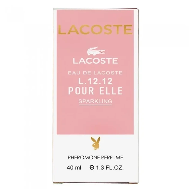 Женская парфюмированная вода с феромонами No Brand (версия Lacoste Eau de Lacoste L.12.12 Pour Elle Sparkling), 40 ml - изображение 5