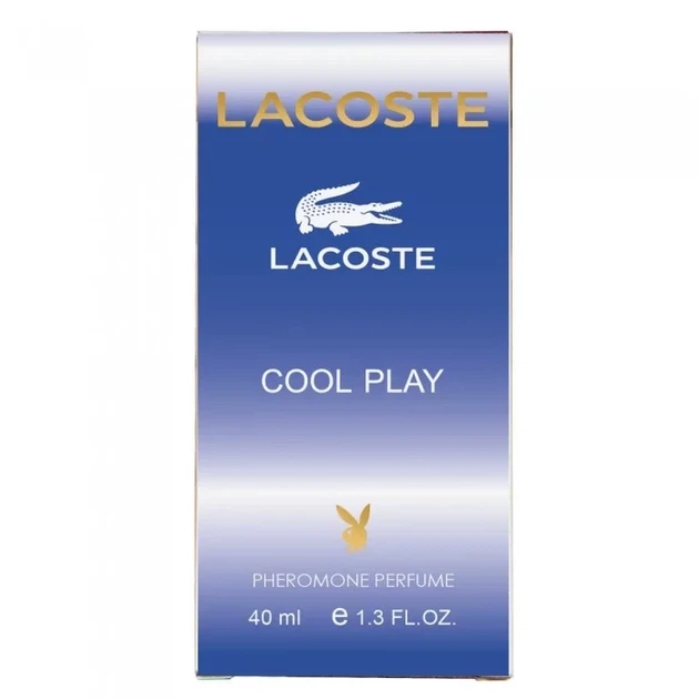 Мужская парфюмированная вода с феромонами No Brand (версия Lacoste Cool Play), 40 ml - Фото 5 Мужская парфюмированная вода с феромонами No Brand (версия Lacoste Cool Play), 40 ml - изображение 5